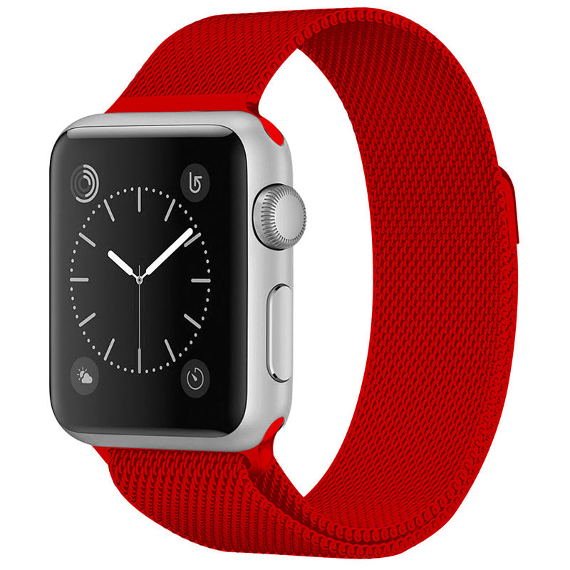 JLT Magnetic Milanese Stainless Steel Watch Band Wrist Strap for Apple Watch Series 9 8 7 6 SE (2023) SE(2022) 40mm 3 2 1 38mm JLT Magnetic Milanese Stainless Steel Watch Band Wrist Strap for Apple Watch Series 9 8 7 6 SE (2023) SE(2022) 40mm 3 2 1 38mm
